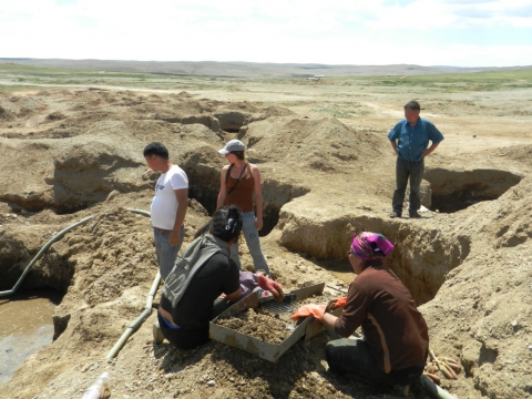 Orpaillage en Mongolie